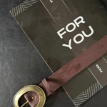 Acı Kahve Süet Kemer