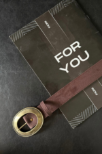 Acı Kahve Süet Kemer