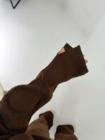 Acı Kahve Çelik Örme İkili Takım - Görsel 6