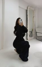 Siyah Eşofman Takımı - Görsel 4