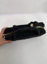 Siyah Süet Çanta - Görsel 4