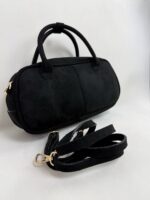 Siyah Süet Çanta - Görsel 2