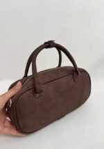 Acı Kahve Süet Çanta - Görsel 5