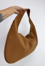 Taba Bomber Süet Çanta - Görsel 7