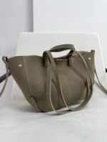 Yeşil Kanvas Süet Çanta - Görsel 2