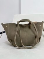 Yeşil Kanvas Süet Çanta - Görsel 9