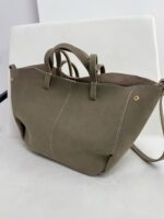 Yeşil Kanvas Süet Çanta - Görsel 5