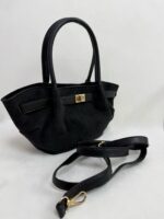 Siyah Süet Çanta - Görsel 3