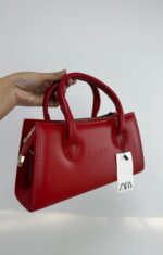 Kırmızı Orj. Mrk. Deri Çanta - Görsel 2