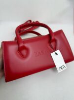 Kırmızı Orj. Mrk. Deri Çanta - Görsel 5