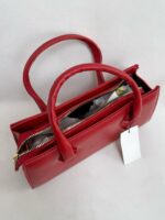 Kırmızı Orj. Mrk. Deri Çanta - Görsel 4