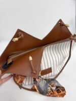 Bej-Taba Fularlı Çanta - Görsel 3