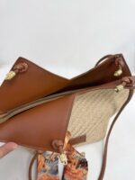 Taba-Hasır Fularlı Çanta - Görsel 3