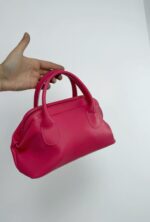 Pembe Deri El Çantası - Görsel 2