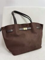 Acı Kahve Süet/Deri Çanta - Görsel 2