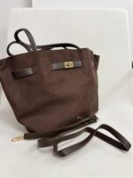 Acı Kahve Süet/Deri Çanta - Görsel 3