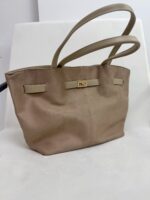 Bej Süet/Deri Çanta - Görsel 6