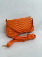 Turuncu Deri Çanta - Görsel 3
