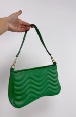 Yeşil Deri Çanta - Görsel 2