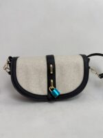 Siyah/Hasır Çanta - Görsel 4