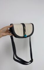 Siyah/Hasır Çanta - Görsel 2