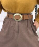 Taba Süet Kemer - Görsel 4