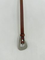 Taba Metal Toka Deri Kemer - Görsel 3