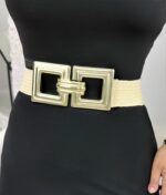 Hasır Gold Toka Lastikli Kemer - Görsel 3