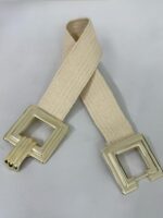 Hasır Gold Toka Lastikli Kemer - Görsel 2