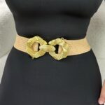 Hasır Gold Toka Lastikli Kemer