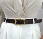 Acı Kahve Deri Kemer - Görsel 3