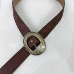 Acı Kahve Süet Kemer