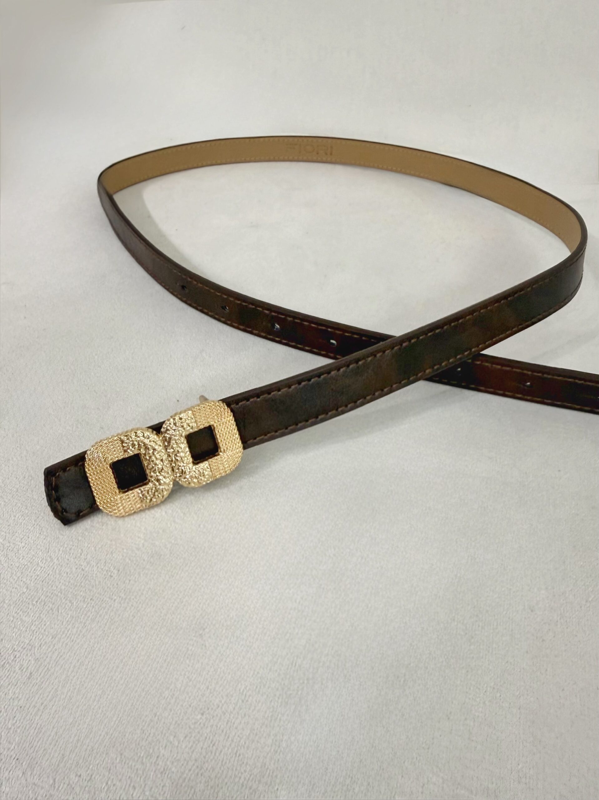 img_4182 Acı Kahve İnce Kemer - Görsel 1