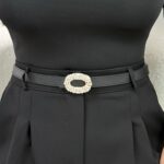 Siyah Taş Toka Kemer