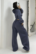 Gri Üçlü Eşofman Takımı - Görsel 4