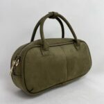 Haki Yeşil Süet Çanta