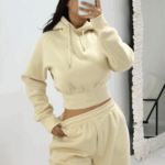 Bej Eşofman Takımı