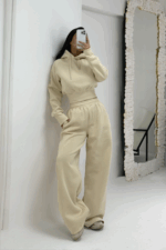 Bej Eşofman Takımı - Görsel 3