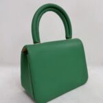 Yeşil Zincirli Mini El Çantası