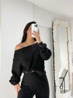 Siyah Alt Üst Takım - Görsel 3