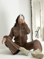 Kahverengi Eşofman Takımı - Görsel 6