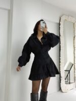 Siyah Gömlek Etek İkili Takım - Görsel 6