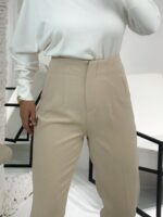 Bej Pensli Havuç Pantolon - Görsel 2