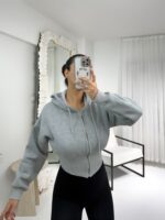 Gri Korseli Ceket - Görsel 2