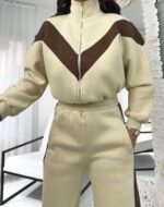 Krem/Kahve Eşofman Takımı - Görsel 6