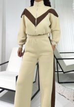 Krem/Kahve Eşofman Takımı - Görsel 5