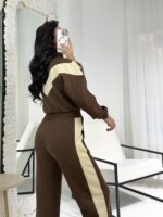 Kahve/Krem Eşofman Takımı - Görsel 3