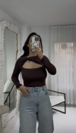 Acı Kahve Bluz - Görsel 2