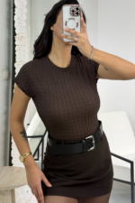 Acı Kahve Gofre Tişört