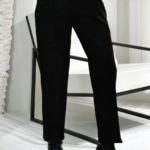 Siyah Kemerli Havuç Pantolon